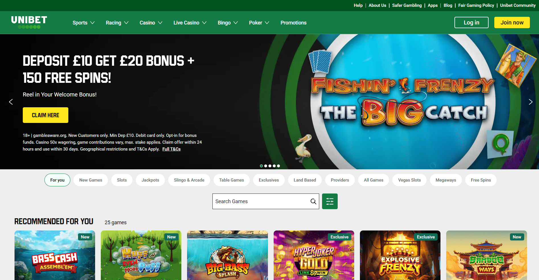 Unibet Casino